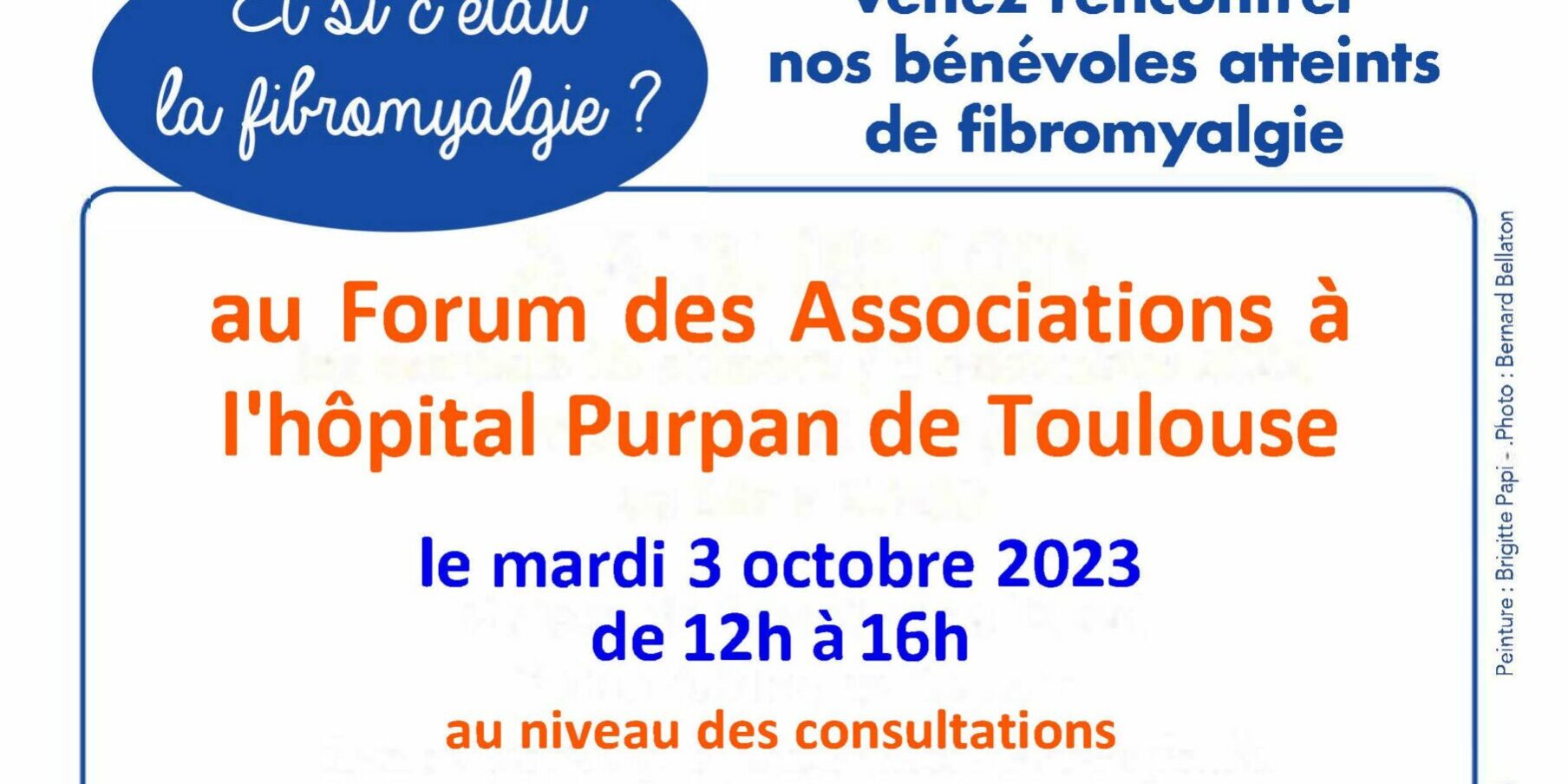 AFFICHE FORUM ASSOS PURPAN 3 OCTOBRE 2023