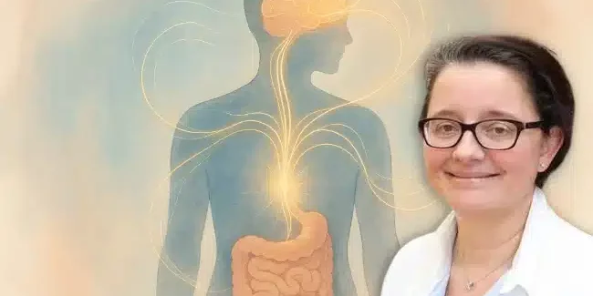 lien entre cerveau et intestin dr Laurence Juhel Voog