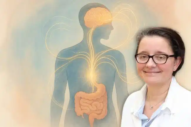 lien entre cerveau et intestin dr Laurence Juhel Voog